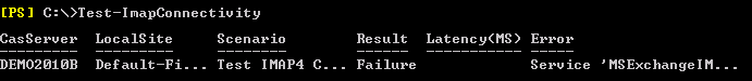 Test-ImapConnectivity