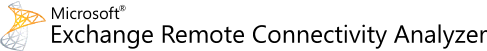 Exchange Remote Connectivity Analyzer