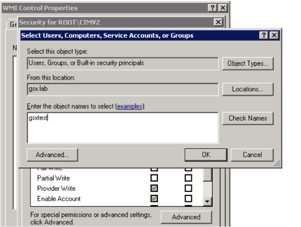 wmi access 5