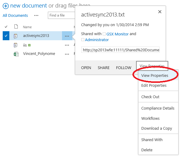 Set up alerts in SharePoint